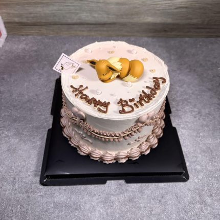 Eevee's Sleep Cake Design – Dreamy Pokémon-themed Delight | iCake Melbourne