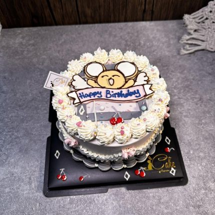 Unique Kero Cake Design | Cardcaptor Sakura Character Cake by iCake Melbourne