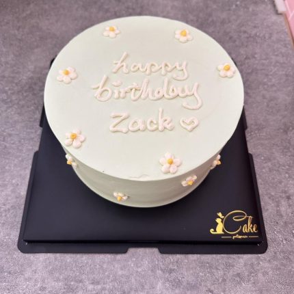 Exquisite Mint Daisy Cake Design | iCake Melbourne