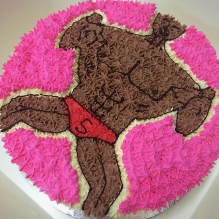 Indulge in Strength: Muscular Man Cake Design by iCake Melbourne