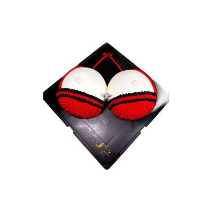 Sizzling Red and Black Bikini Cake Design | iCake Melbourne
