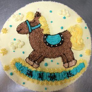 Gallop into Fun with our Horse Cake | iCake Delights Melbourne