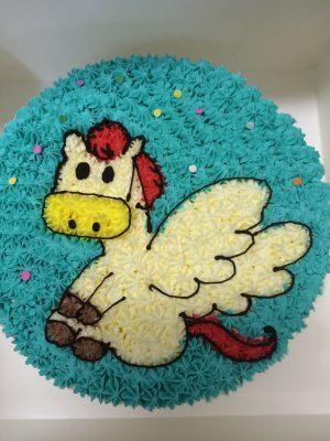 Fly High with our Horse Wings Cake | iCake Delights Melbourne