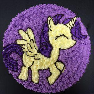 Majestic Purple Horse Cake | iCake Delights Melbourne