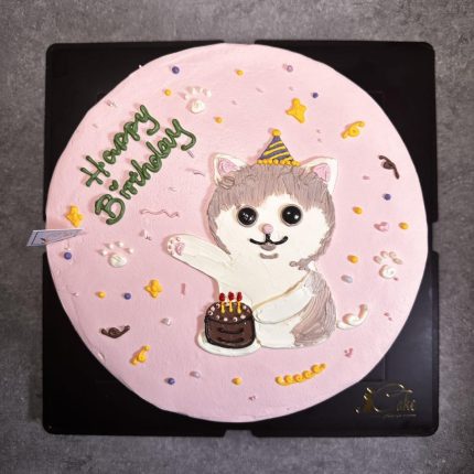 Whiskerlicious Delights: Explore Our Meow Cake Design at iCake