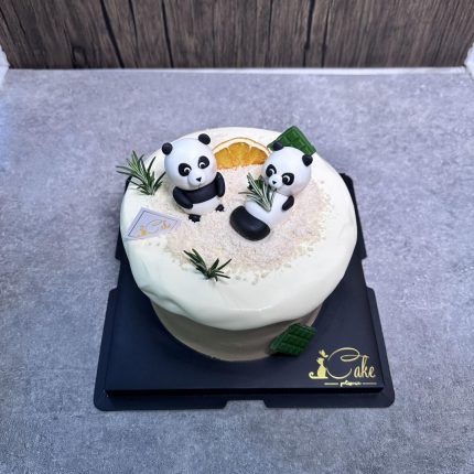Adorable Little Panda Fondant Cake | iCake Melbourne