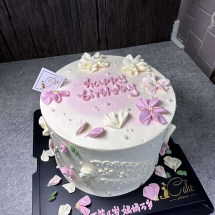 Blossom into Sweetness: iCake's Spring Flower Petals Cake – A Floral Symphony in Melbourne!