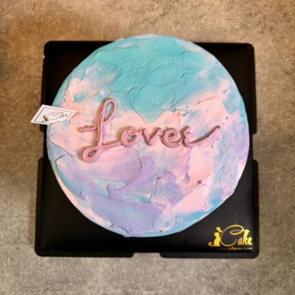 Three Colors Wording Cake Inspired by Taylor Swift's 'Lover' | iCake Melbourne