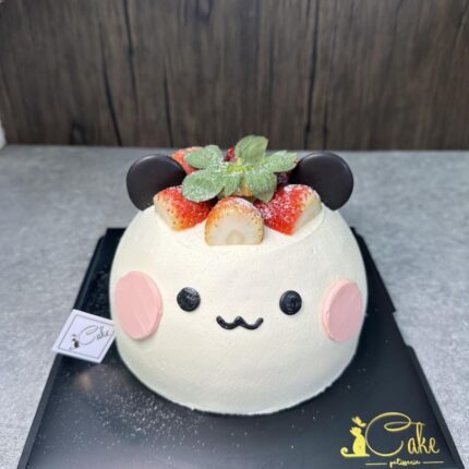 Sweetest Smiles: Cute Smiling Face Bear Cake | iCake Melbourne