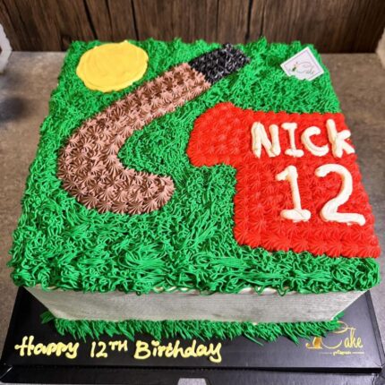Score a Goal with iCake's Unique Hockey Cake - Delicious Designs in Melbourne