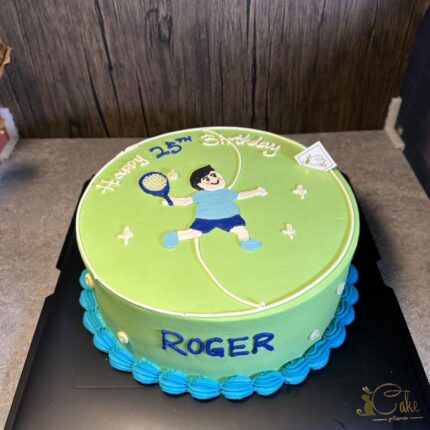 Elevate Your Celebration with our Tennis Player Cake | iCake Melbourne