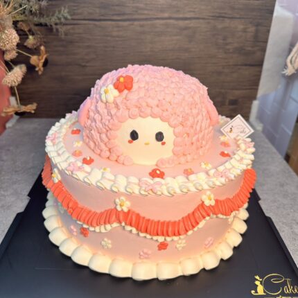 Ewe-nique Delights: iCake's Pink Sheep Cake
