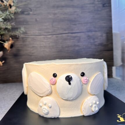 Adorable Delights: iCake's Fruity on Little Puppy Cake in Melbourne