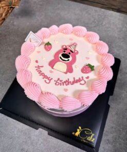 Alternative view of Embrace Sweetness with Lots-o'-Huggin' Bear Cake