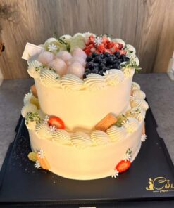 Alternative view of Indulge in Fruitylicious Delight: Our Signature Fruit Cake | iCake Melbourne