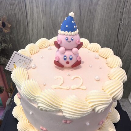Kirby Fondant Cake: Adorable Designs by iCake Melbourne