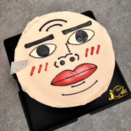 Unique Hilarious Face Cake Design | Custom Cakes Melbourne - iCake