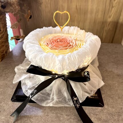 Rose Petals Design Cake | Elegant Floral Artistry by iCake Melbourne