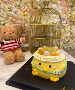 Alternative view of Sunny Delight: Lemon Yuzu Chiffon Cake | iCake Melbourne