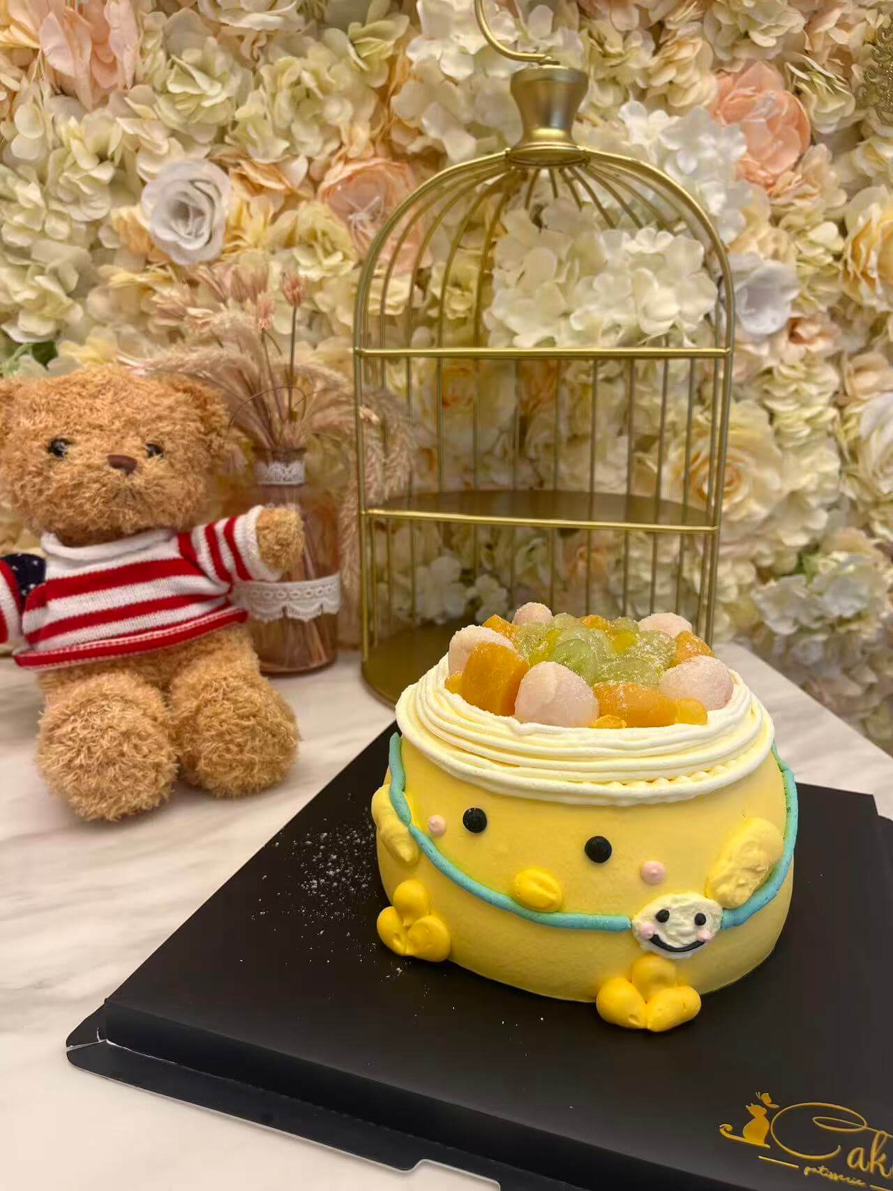 Sunny Delight: Lemon Yuzu Chiffon Cake | iCake Melbourne - Image 2