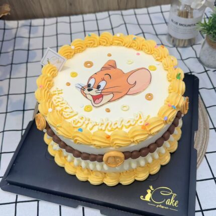 Jerry-Inspired Cake a Classic Cartoon Twist -Tom and Jerry Cake | iCake Melbourne