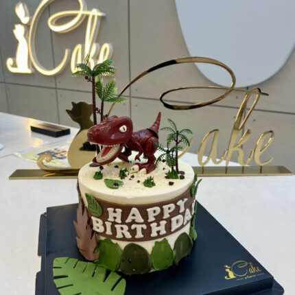 Custom Dinosaur Cake - Roar into Celebrations｜iCake Melbourne
