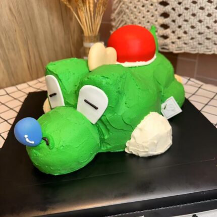 Yoshi Birthday Cake – Fun & Cute Dinosaur Cake for Gamers! | iCake Melbourne