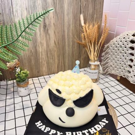 Cool Doggy Delight – Trendy Dog Birthday Cake with Sunglasses–  iCake Melbourne