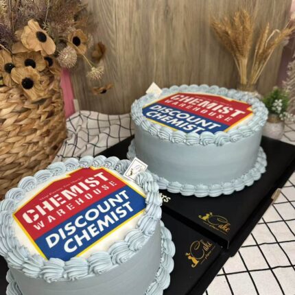 Custom Logo Cake – Perfect Branded Cake for Businesses & Events!｜iCake Melbourne