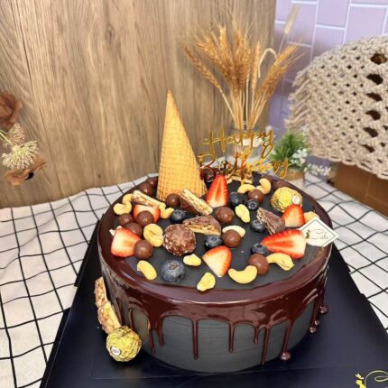Choco Berry Bliss Cake – A Luxurious Treat for Chocolate & Fruit Lovers!| iCake Melbourne