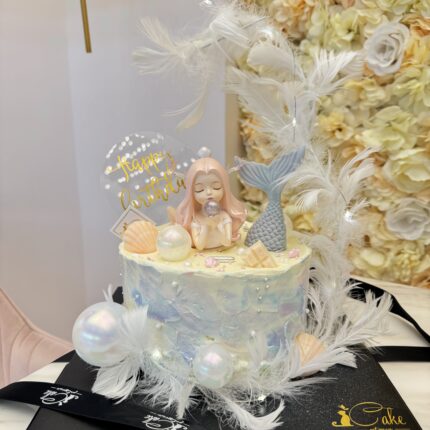 Mermaid Ocean Birthday Cake