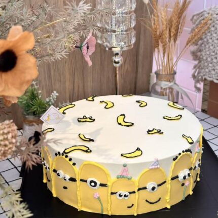 Minion Banana Birthday Cake – A Cheeky Celebration with iCake Melbourne