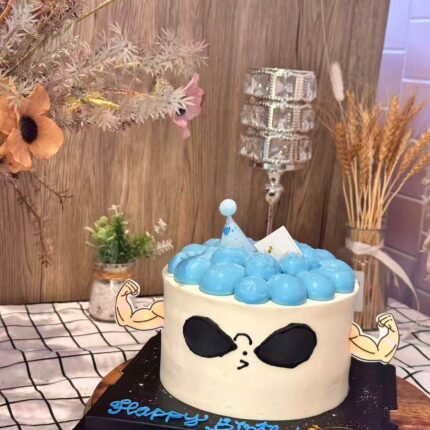 Muscle Cool Dog Cake