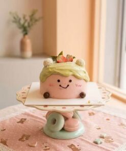 Alternative view of Ex-Boyfriend Chiffon Cake | Matcha & Strawberry