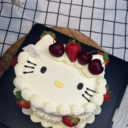 Hello Kitty Fresh Berry Cake – iCake Melbourne