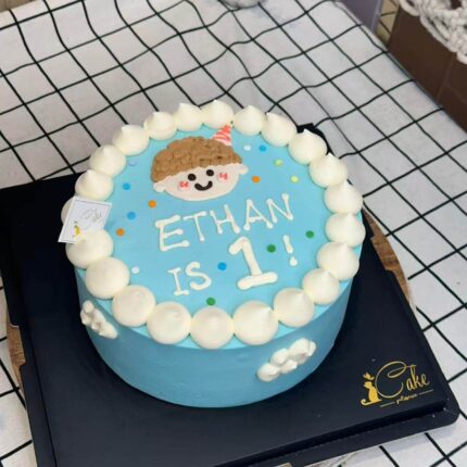 iCake Melbourne Cute Boy Drawing Cake