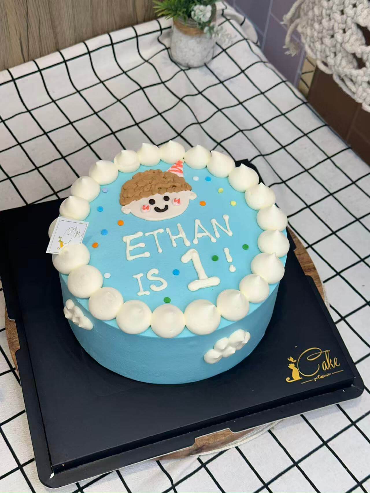 iCake Melbourne Cute Boy Drawing Cake