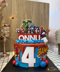 Avengers Superhero Cake - iCake Melbourne