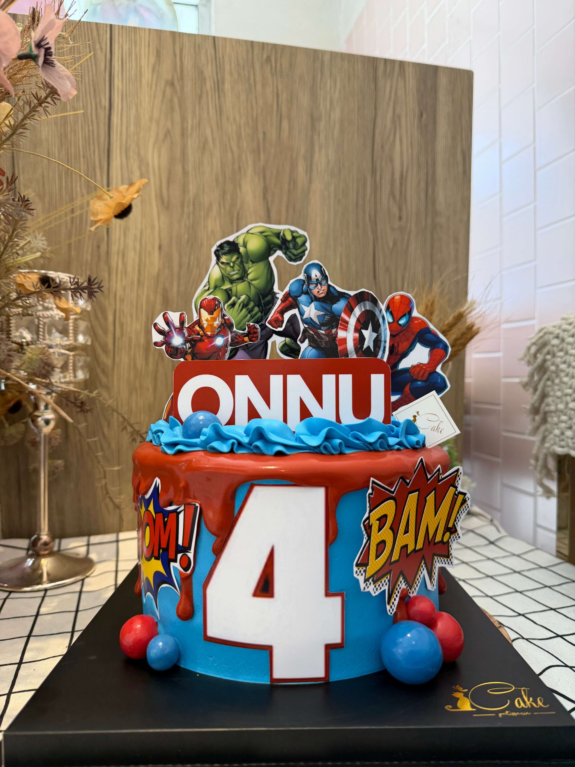 Avengers Superhero Cake - iCake Melbourne