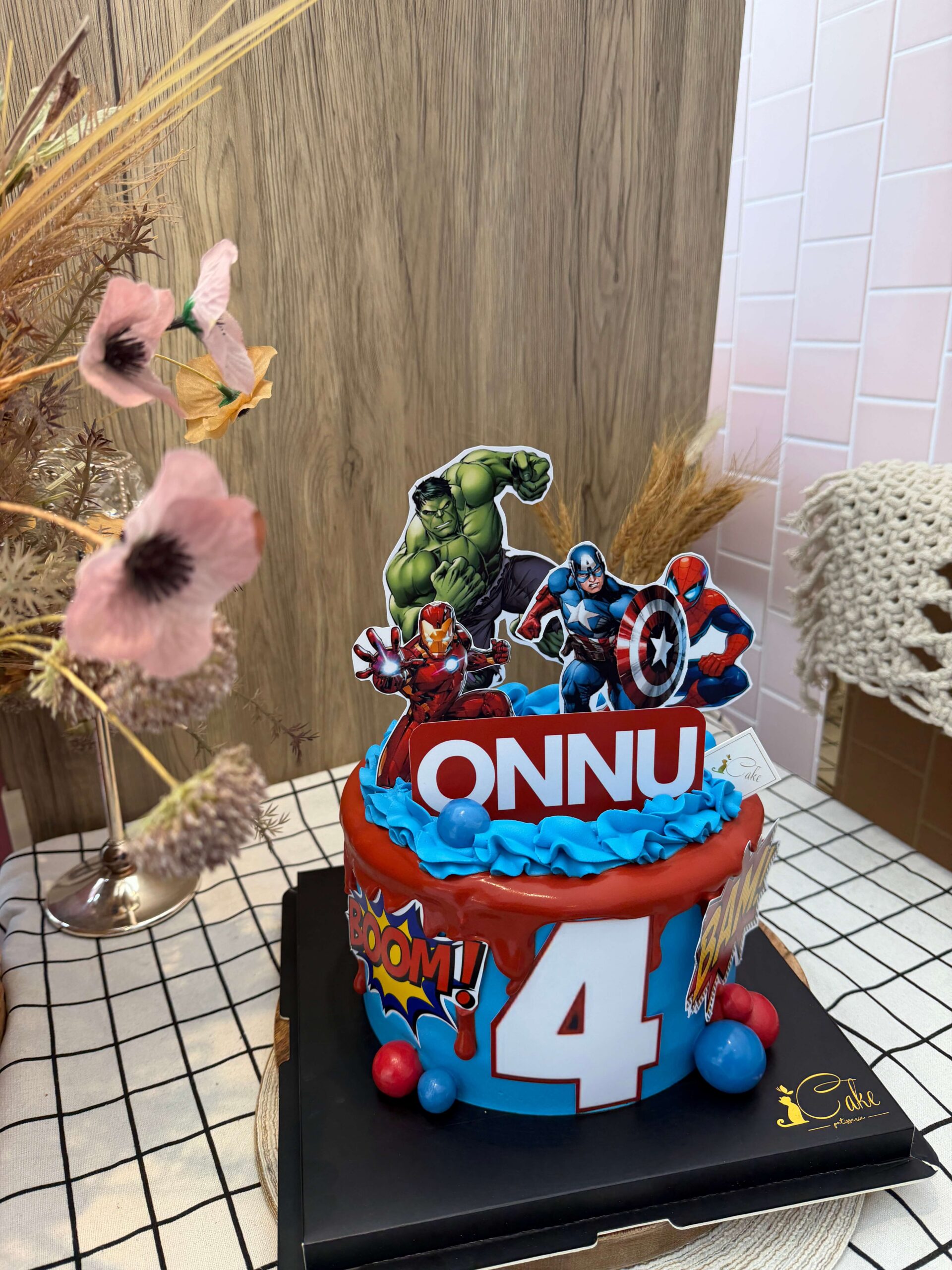 Avengers Superhero Cake - iCake Melbourne - Image 3