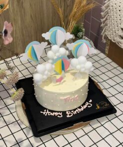 Alternative view of Whimsical Dreams: The Cutest Hot Air Balloon Cake Melbourne Has to Offer