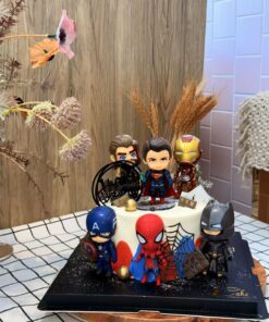 Alternative view of iCake Melbourne's Premium Marvel Avengers Cake