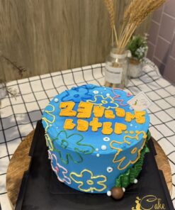 Alternative view of iCake Melbourne – SpongeBob-Inspired Underwater World Cake