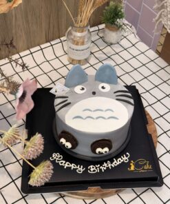 Alternative view of The Whimsical Totoro 3D Cake- Step Into a Ghibli Wonderland