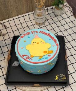 Cute Little Duck Birthday | Custom Hand-Drawn Cakes Melbourne