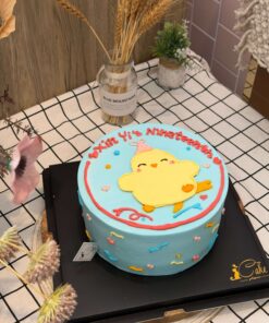 Alternative view of Cute Little Duck Birthday |  Custom Hand-Drawn Cakes Melbourne