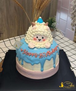 Alternative view of 3D Sheep Birthday Cake Melbourne | Adorable Custom Animal Cakes by iCake
