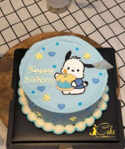 Pochacco’s Whimsical Pastel Paradise | Custom Sanrio Cakes in Melbourne