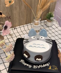 The Whimsical Totoro 3D Cake- Step Into a Ghibli Wonderland