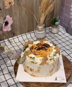 Crème Brûlée Boba Milk Tea Chiffon Cake | iCake Melbourne